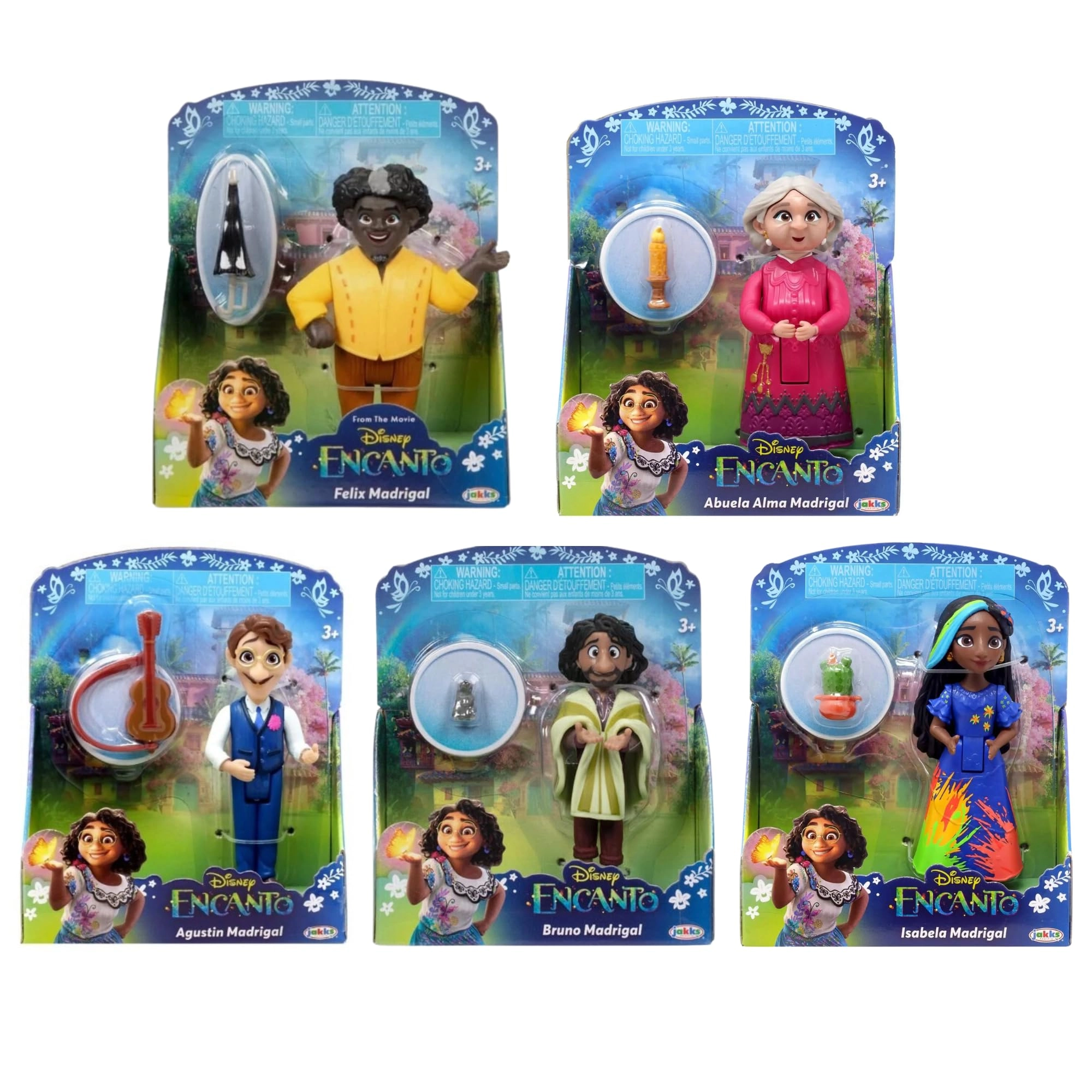 Hasbro Encanto Mini Figures - 3+ 5 Figures Set
