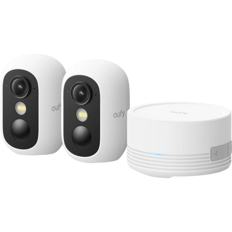 Security Cameras - Bluetooth/Wi-Fi White