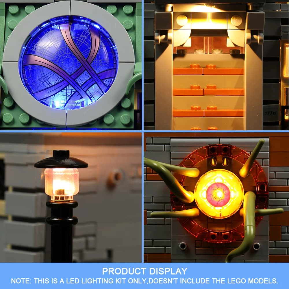 LED Light Kit for Sanctum Sanctorum (76218) - DIY Compatible Upgrade Edition