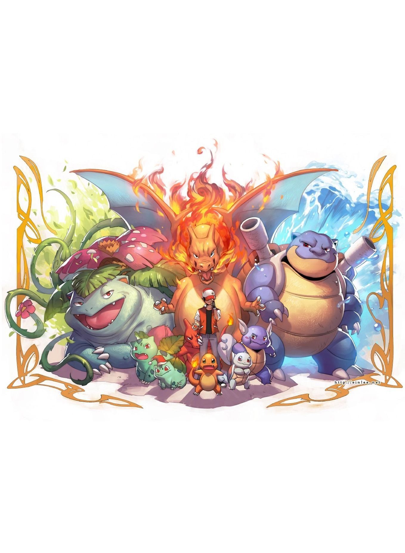 Assorted Cards Deck Box Set - Gold 55pcs