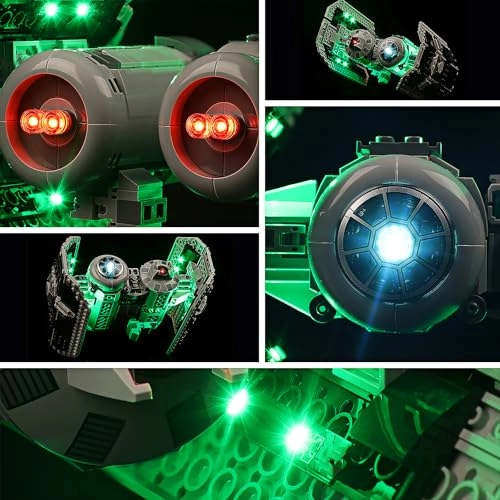 LED Lighting Compatible with Lego TIE Bomber 75347