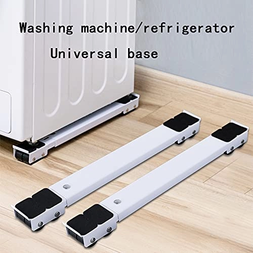 Washing Machine Stand - Adjustable 24 Wheels Non-Slip