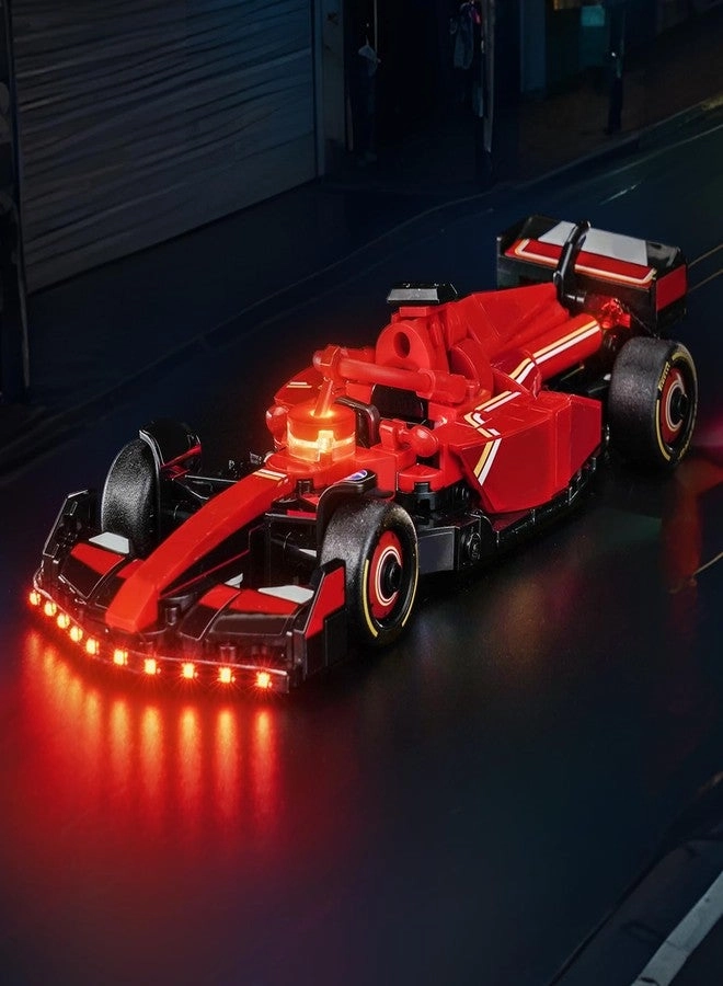 Brickshining LED Lighting - Compatible with Speed Champions Ferrari SF-24 77242