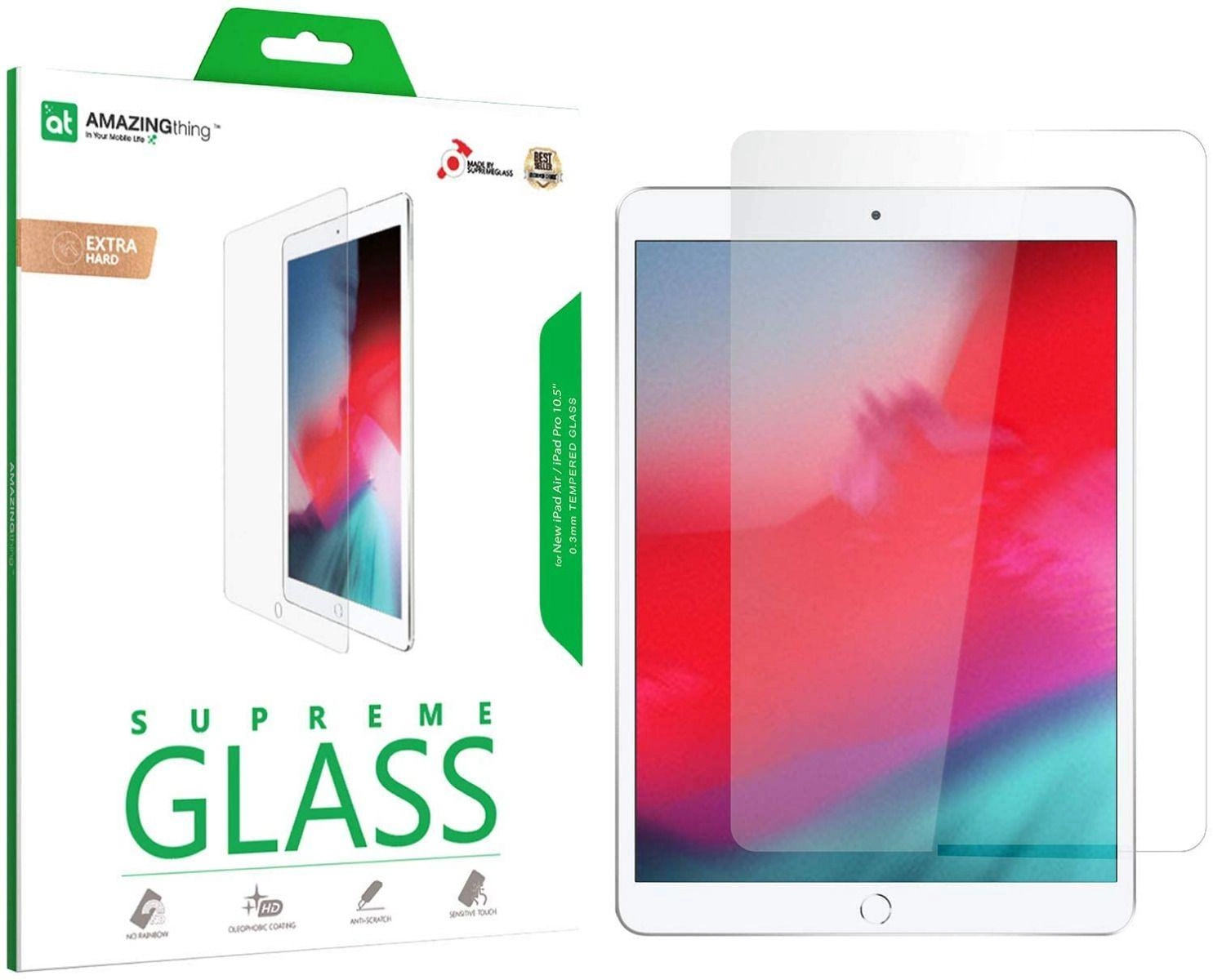 Extra Hard Tempered Glass for iPad 10.2