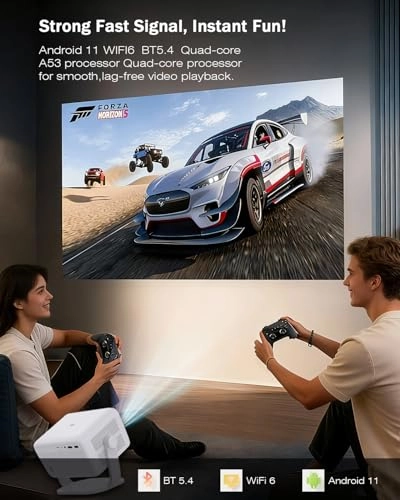 Android 11 Smart Projector Prj-800-a14-4k 2000 Lumens
