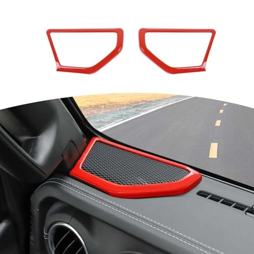 RT-TCZ A Pillar Speaker Frame Trim Cover - Jeep Wrangler JL 2018-2024