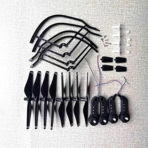 Arm Motor + Propeller - 9 Inch Two Blade + Frame Protection Ring + Gear