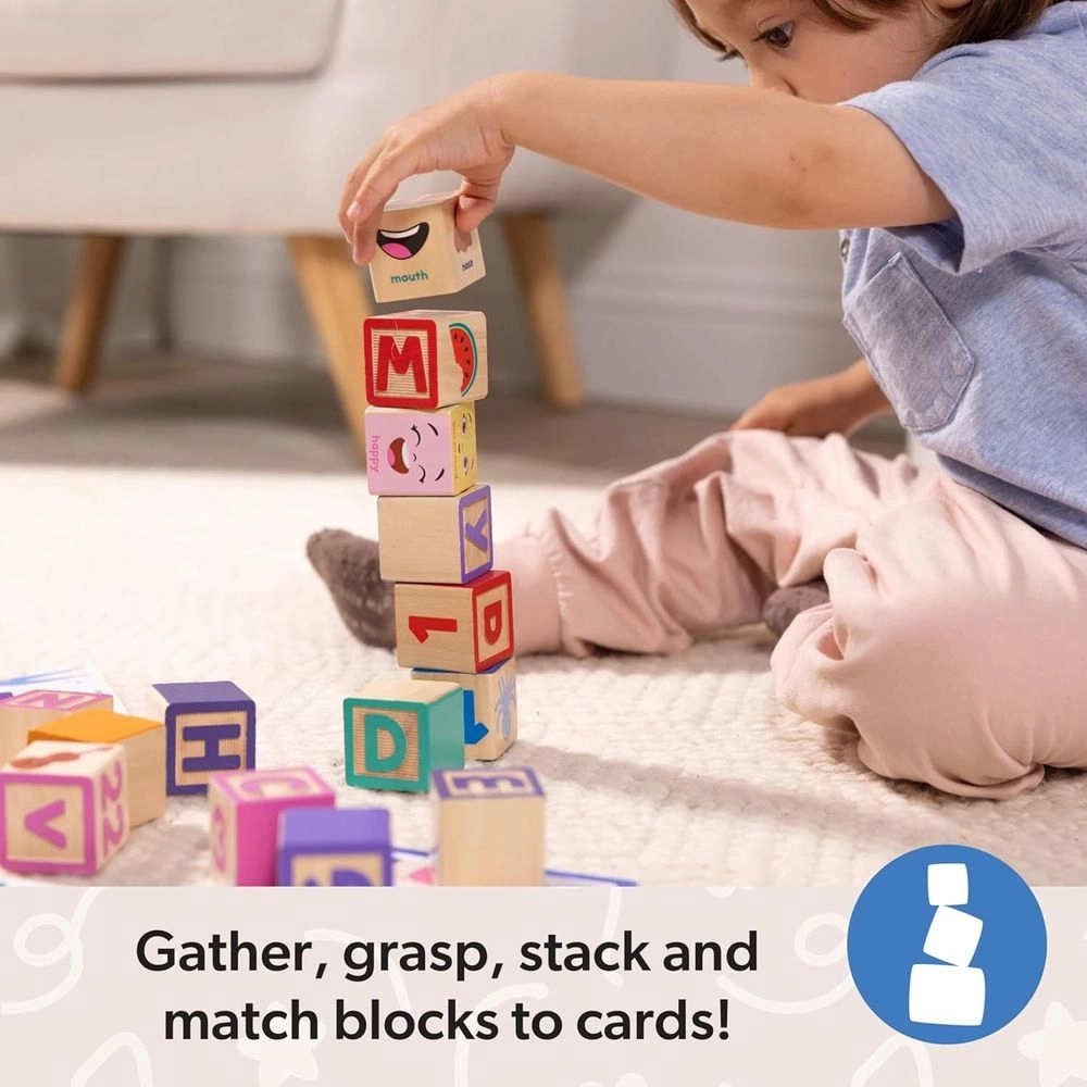 Ms. Rachel Blocks With Activity Cards - 30 pcs