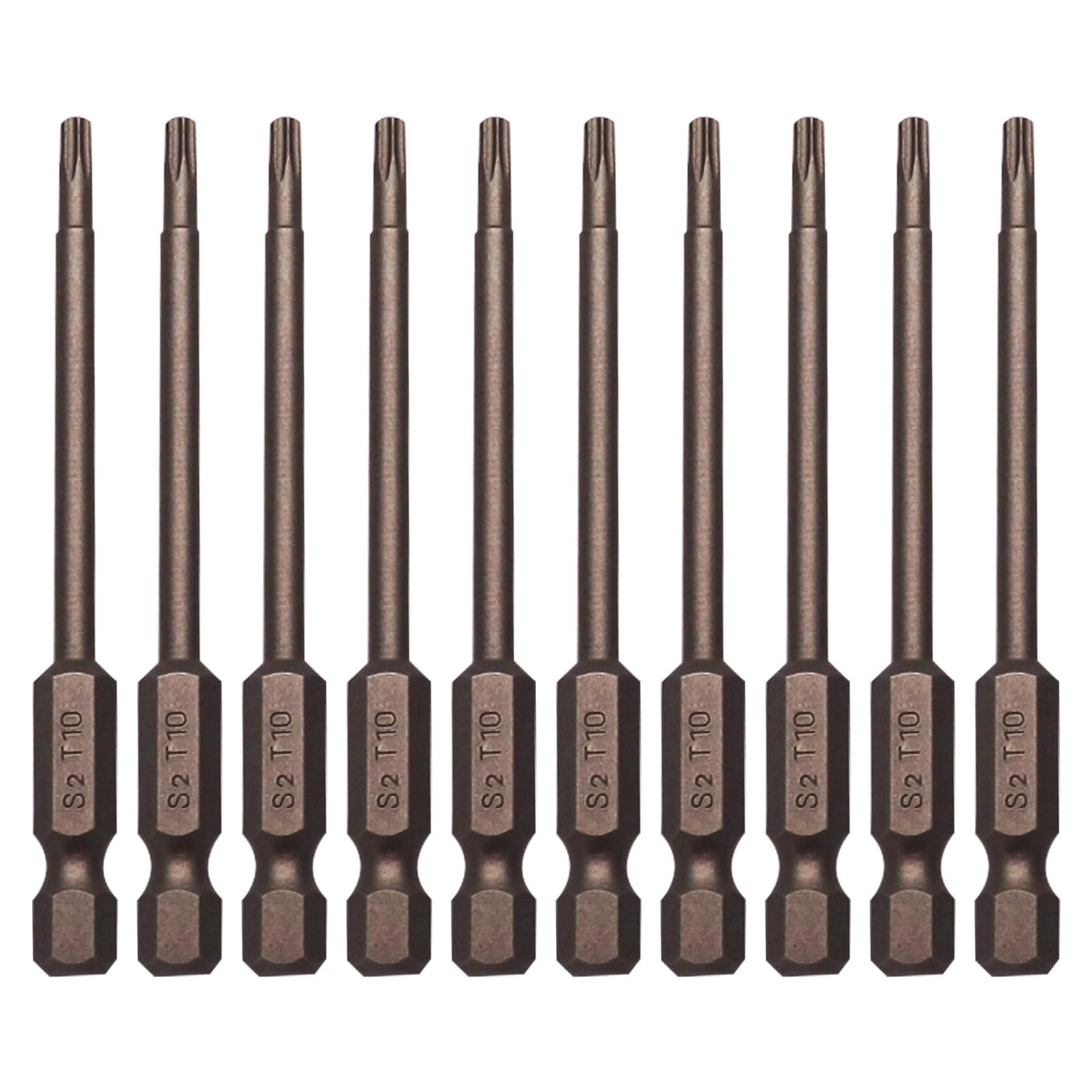Sipery Magnetic Torx Bit - 10Pcs 75mm
