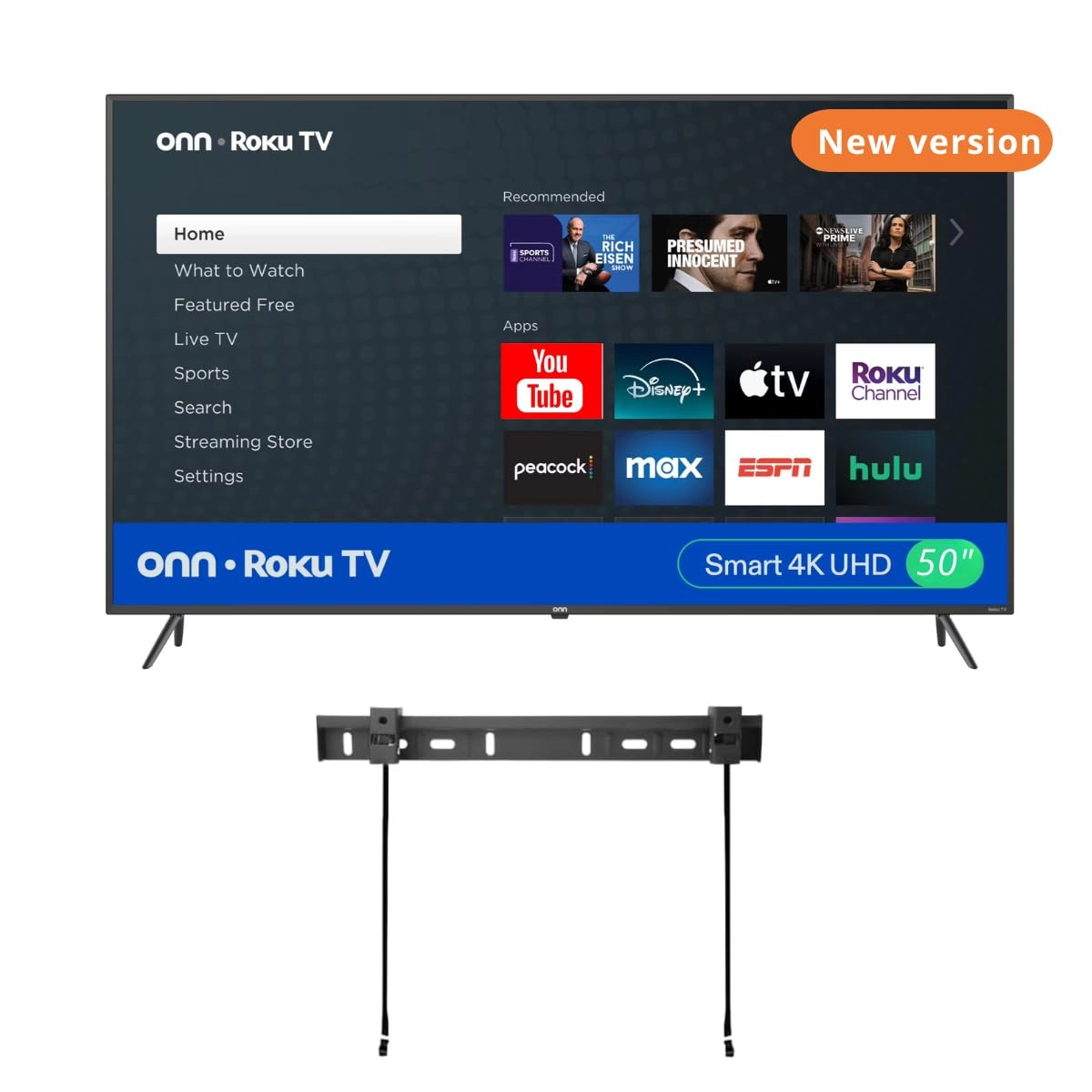 onn. (Renewed) 100012585 - 50 Inches Bundle