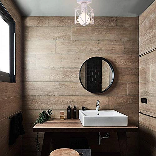 Metal Cage Pendant Light - E27 16 cm