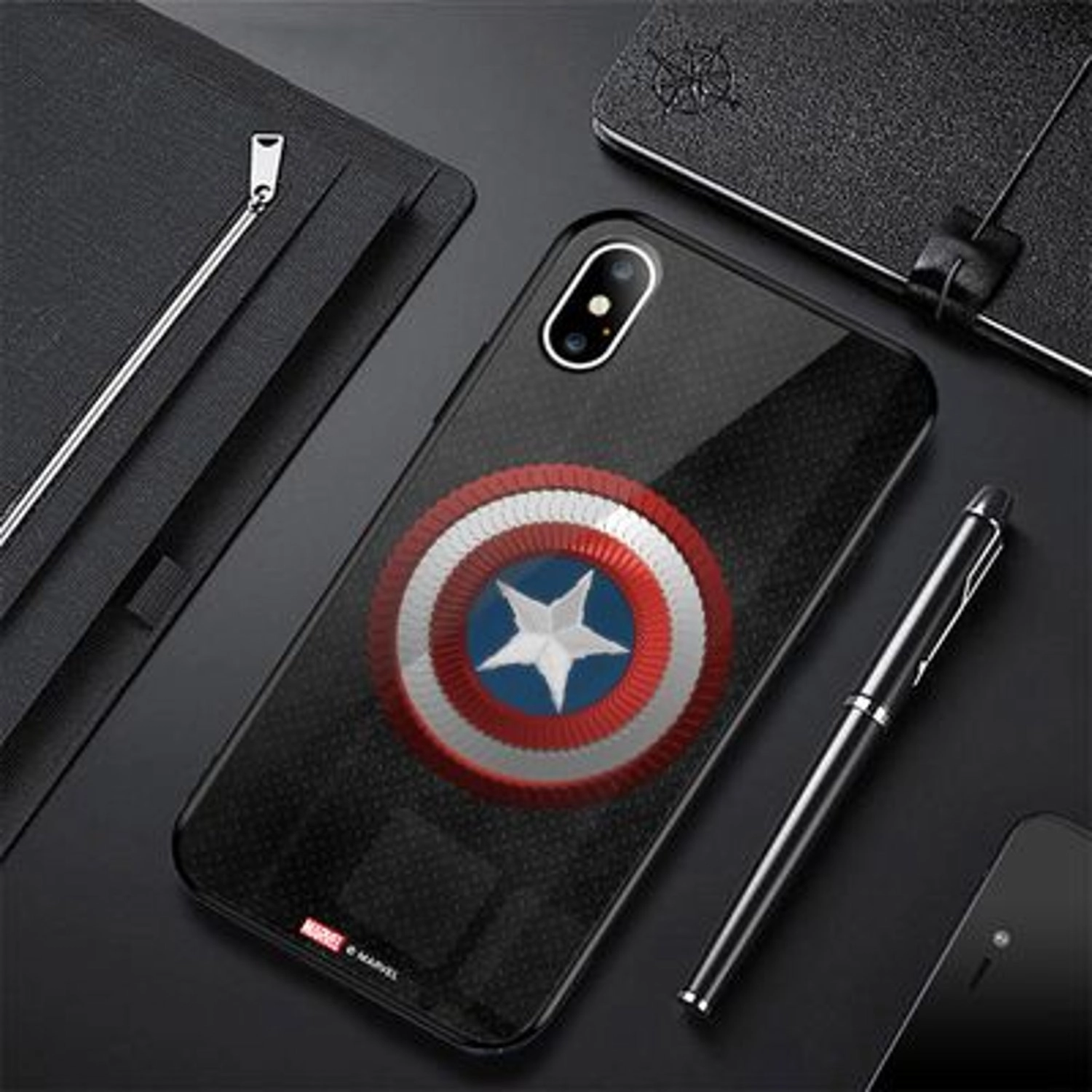 Vibranium Shield iPhone XS Cover Back Case for iPhone Xs