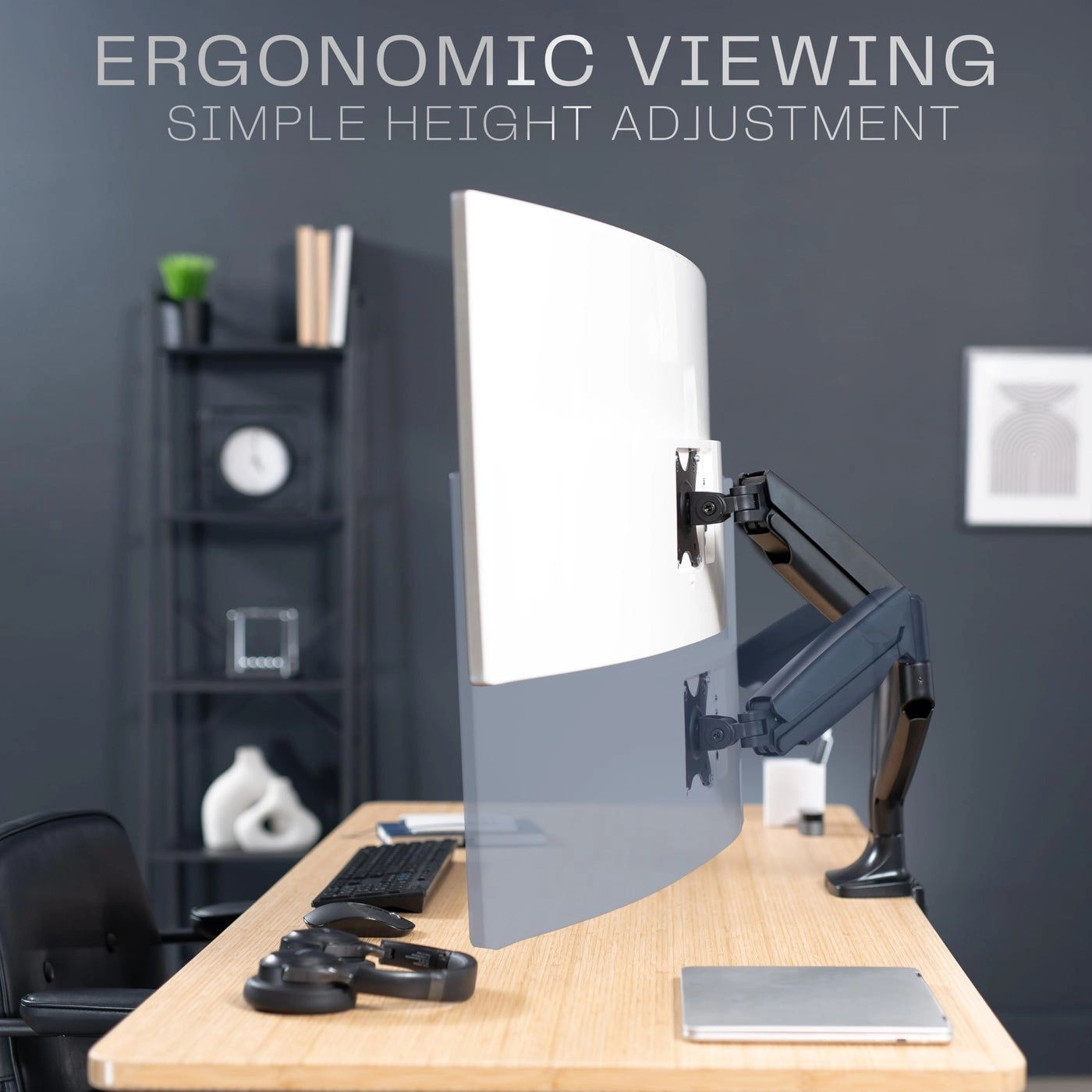 Dual Monitor Arm - Dual 40 inches 100x100