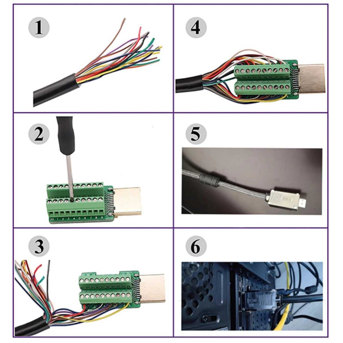 Solderless Male Quick Connector