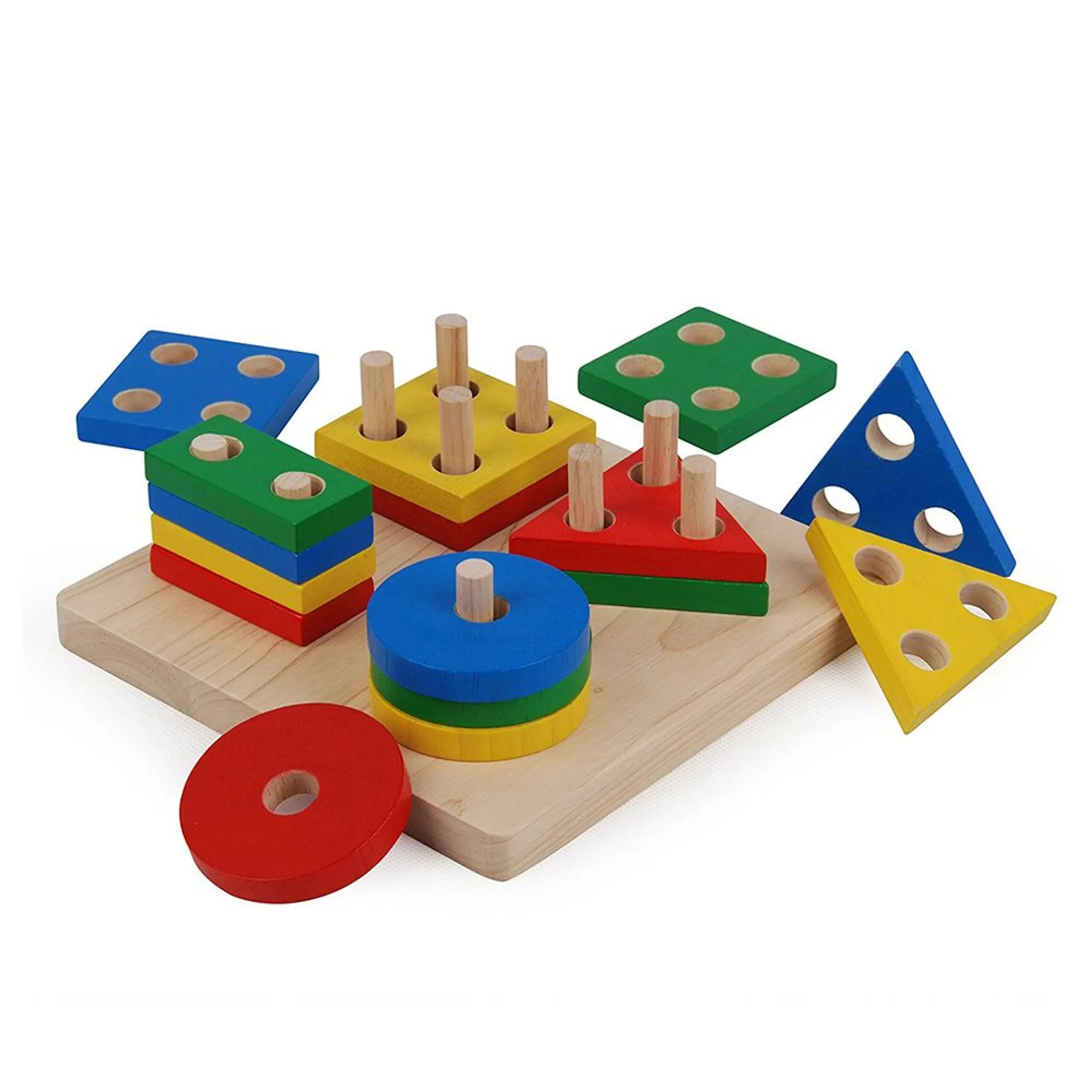 Geometric Sorting Board - 3 + 4 pieces