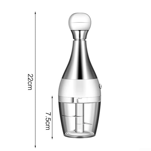 Manual Food Processor - 304 Stainless Steel