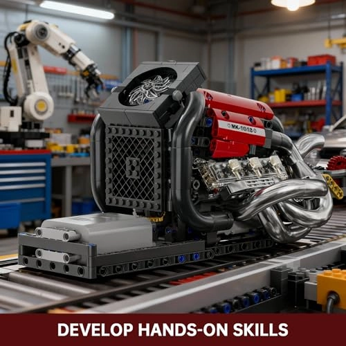 Engine Model (10188) - 980PCS STEM Kit