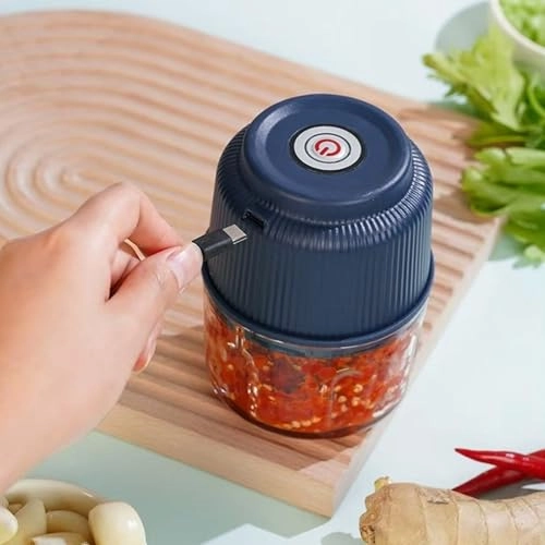 Electric Garlic Chopper - 260ml Li Battery