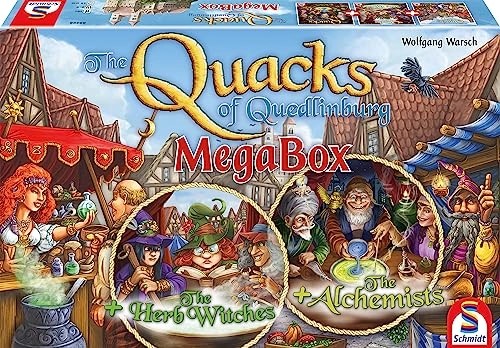 Quacks of Quedlinburg + Quacks of Quedlinburg: Herb Witches + Quacks of Quedlinburg: Alchemists