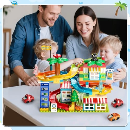 Marble Run Building Blocks - 112pcs