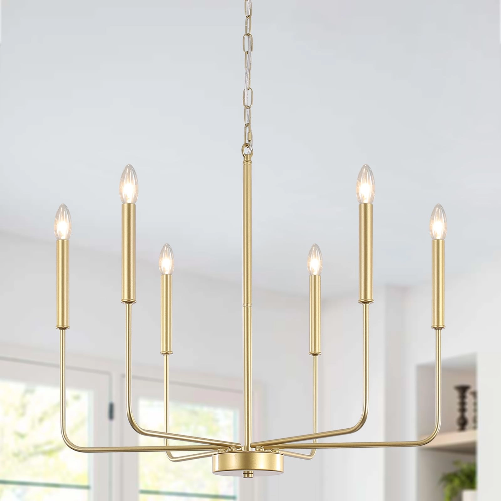 6 Crystal Chandelier - 65 cm-215 cm