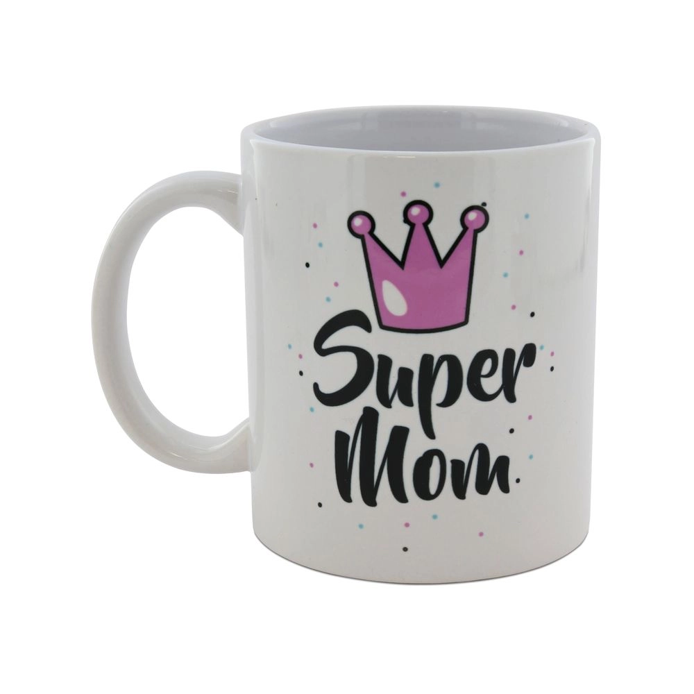 I WANT IT NOW Super Mum Mug - PINK 325 ml
