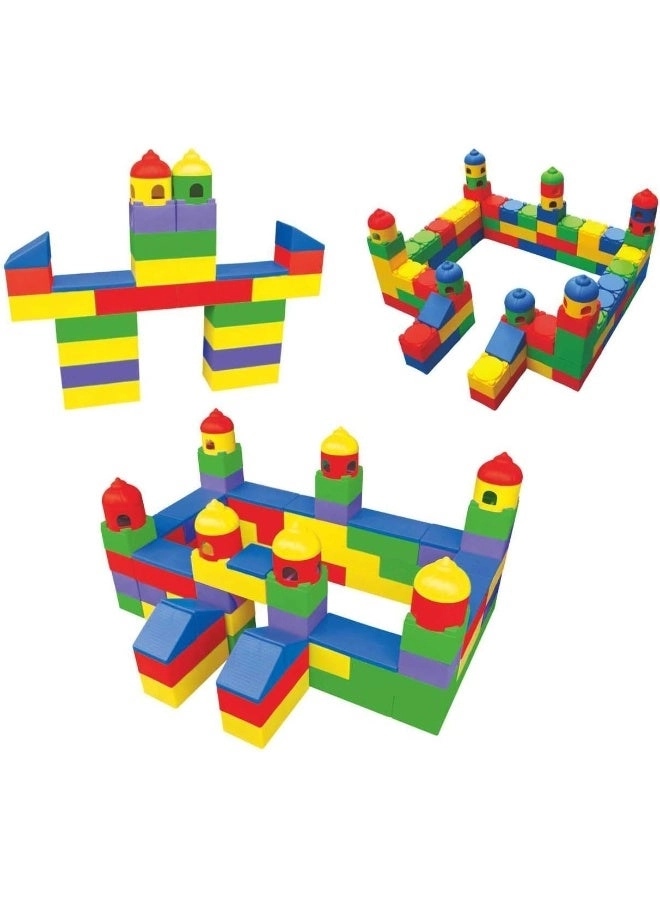 Jumbo Puzzle Block Set - Castle 98 pcs