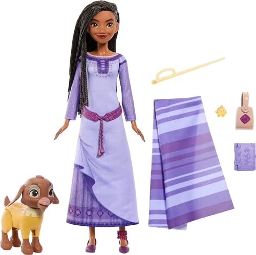 Asha of Rosas Adventure Pack Doll - Posable Removable Dress Ages 3+