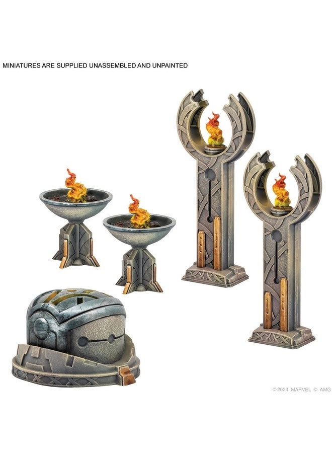 Marvel: Crisis Protocol: Battle for Asgard Terrain Pack - Tabletop Superhero Game