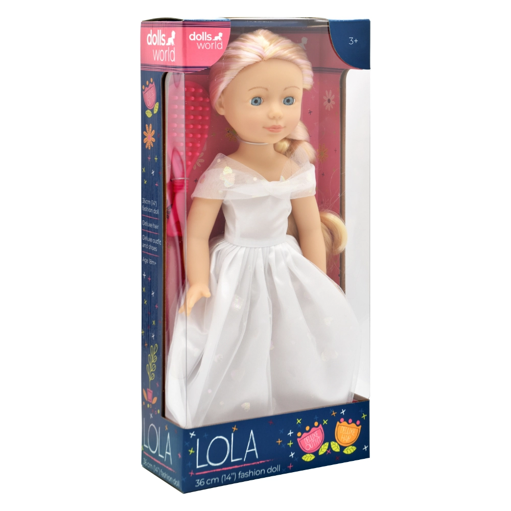 Lola Fashion Doll - 14-Inch White Ages 3+