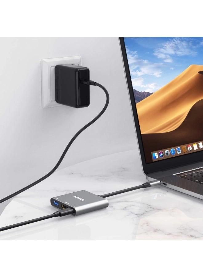 USB-C Multiport Hub - 4K HDMI 60W PD 5Gbps