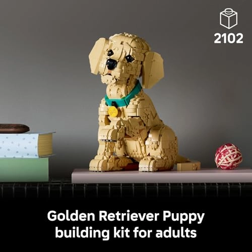 Golden Retriever Puppy (11384) - Posable Home Decor