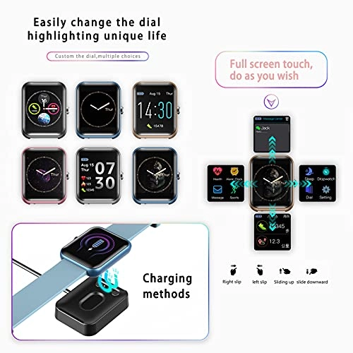 Fitness Tracker Watch - Heart Rate Monitor Pedometer