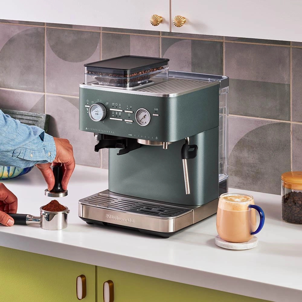 Semi Automatic - Conical Burr Grinder Steam Wand 5KES6551BSX