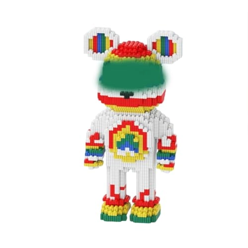 Rainbow Bear Building Block Set - 1580 pcs