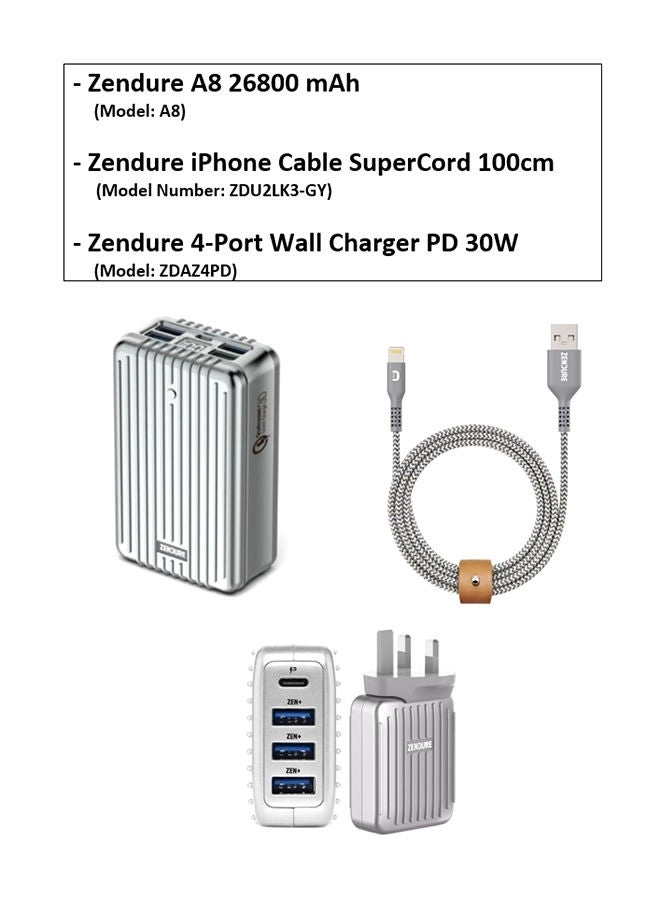 A8QC - 26800 Watt-hour 30 Watt