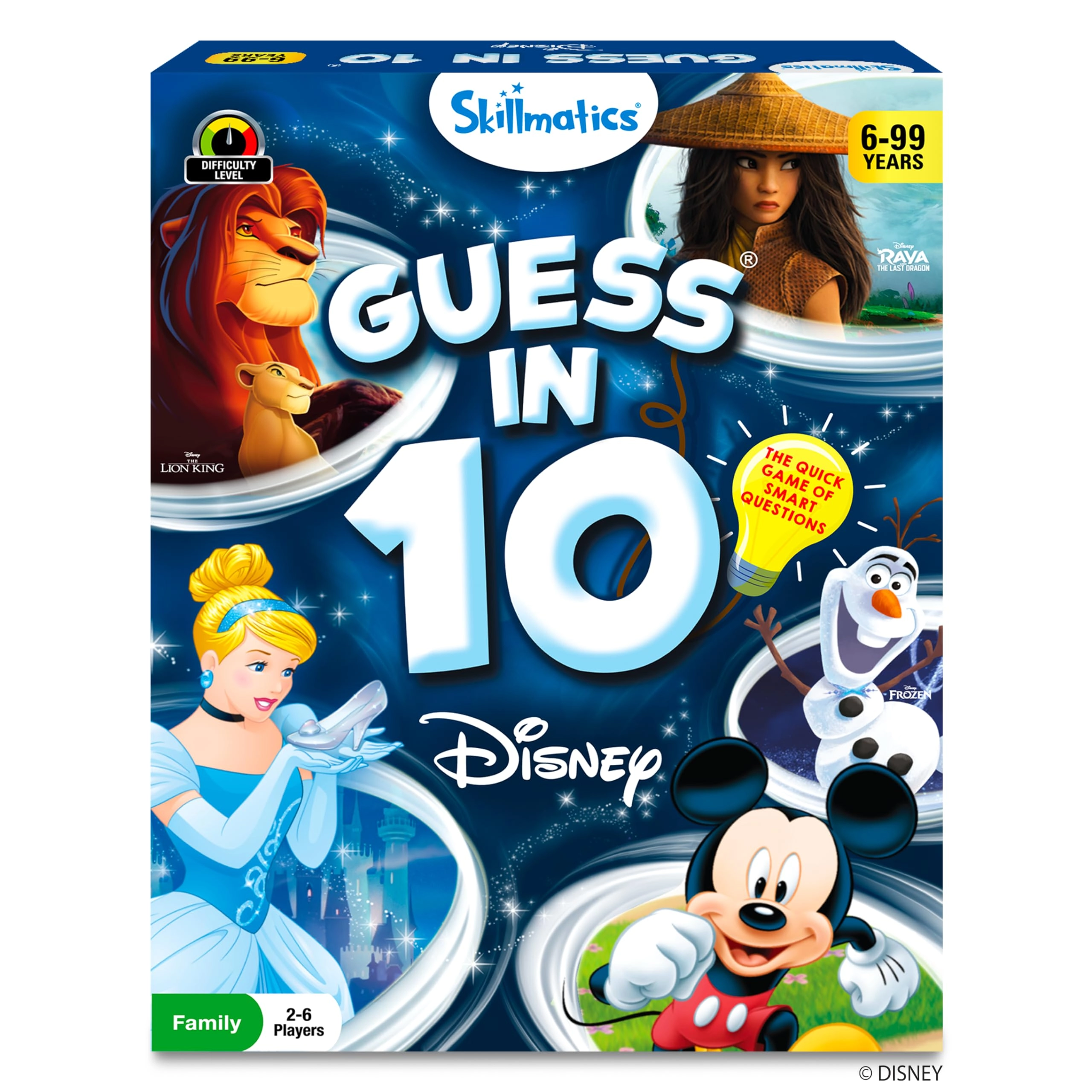 Skillmatics Guess in 10 Disney - Card Game