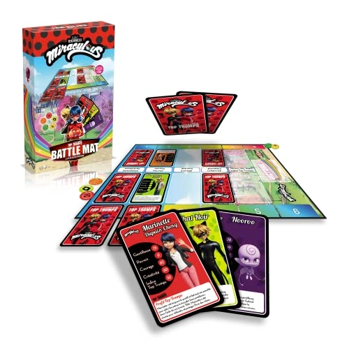 Top Trumps Battle Mat: Miraculous - Ladybug (French)