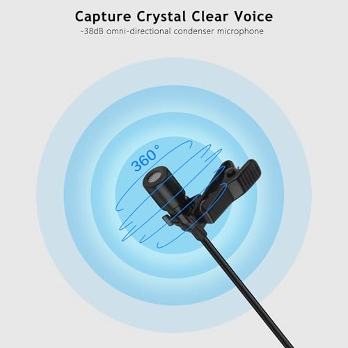 Type-C Wired Lavalier Microphone USB Microphone
