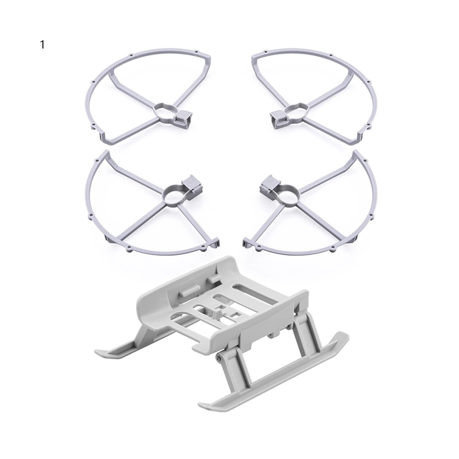 Height Extender Leg Propeller Guard - Quick Release White Guard