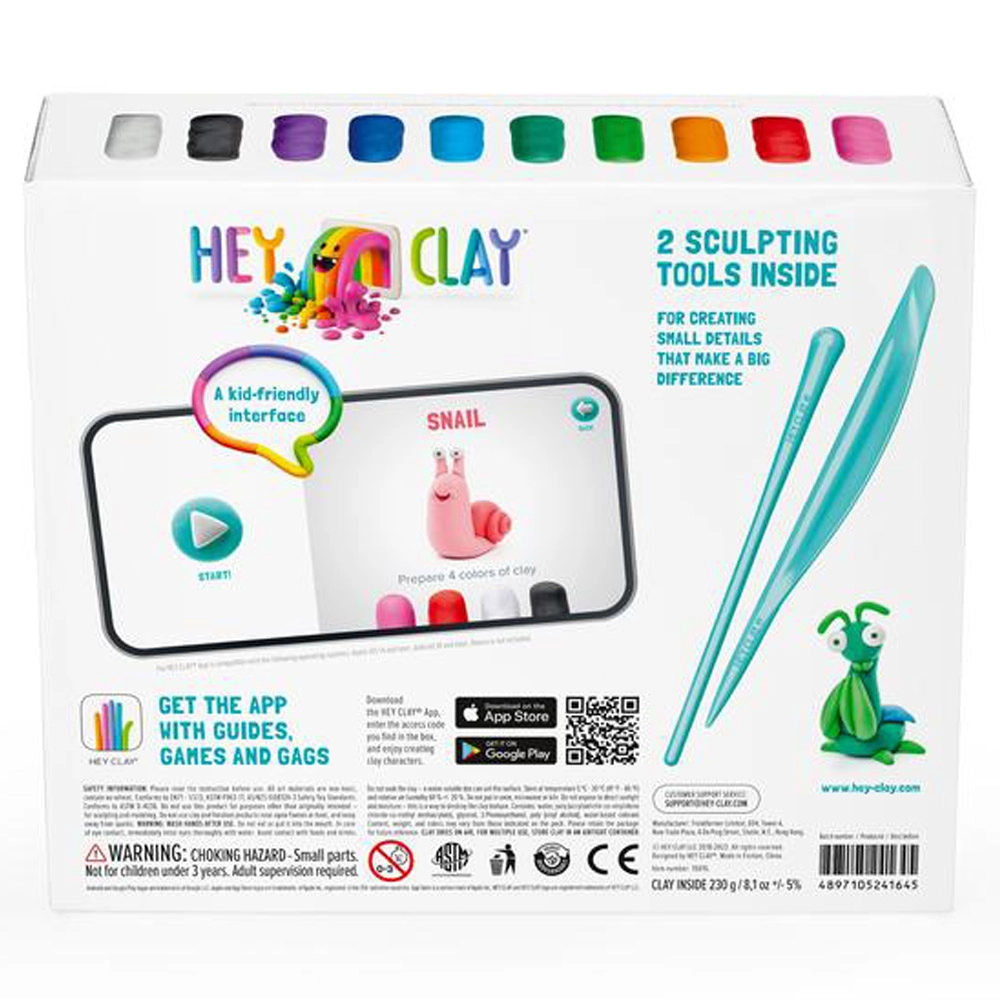 Bugs Modelling Air Dry Clay Kit - 15pcs