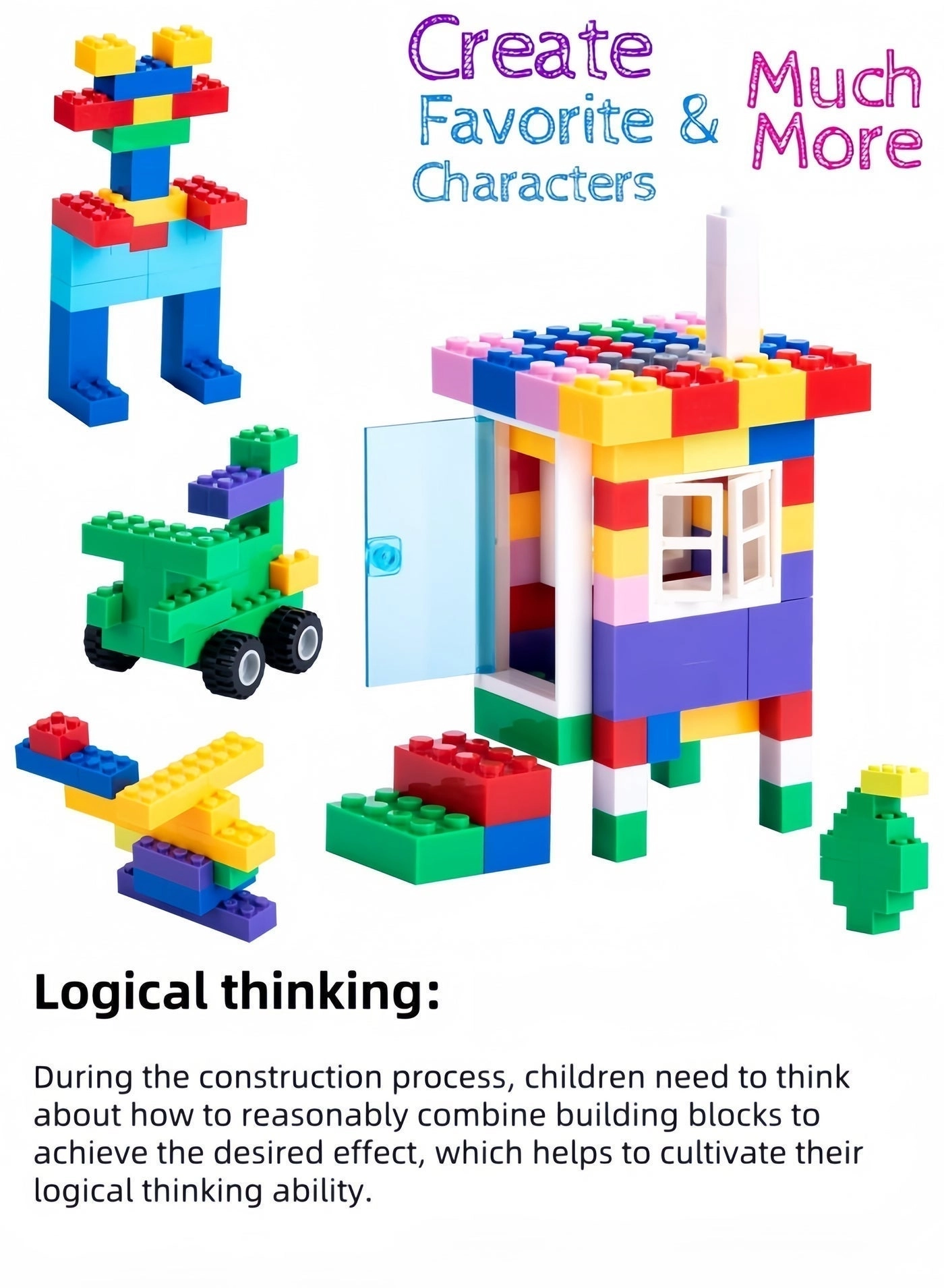 Building Blocks - 1000 pcs