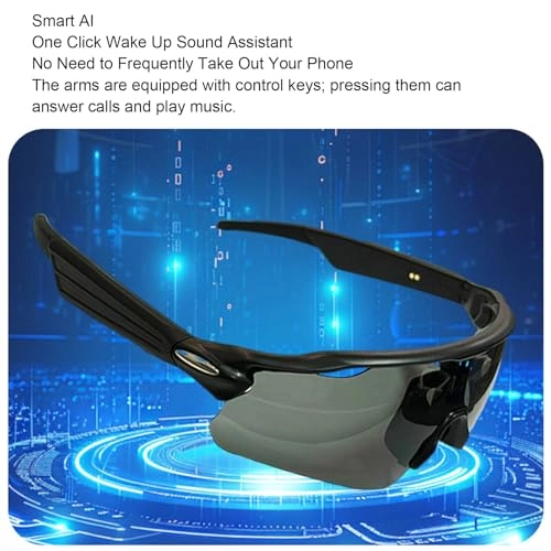 Smart Cycling Glasses - Bluetooth Built-in Mic Speaker Windproof