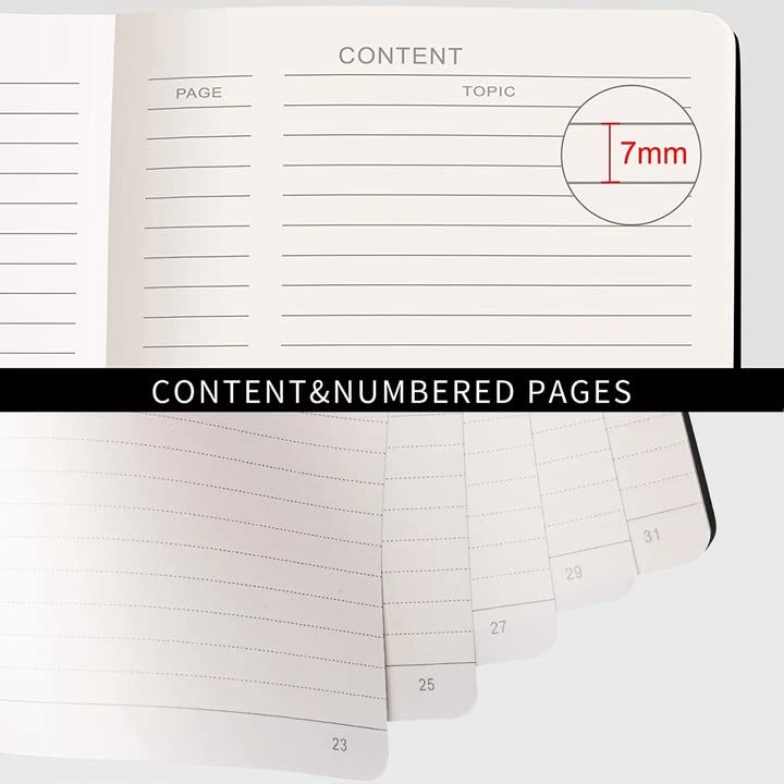 Lined Journal Notebook A5 Hardcover - Lined 320 Pages