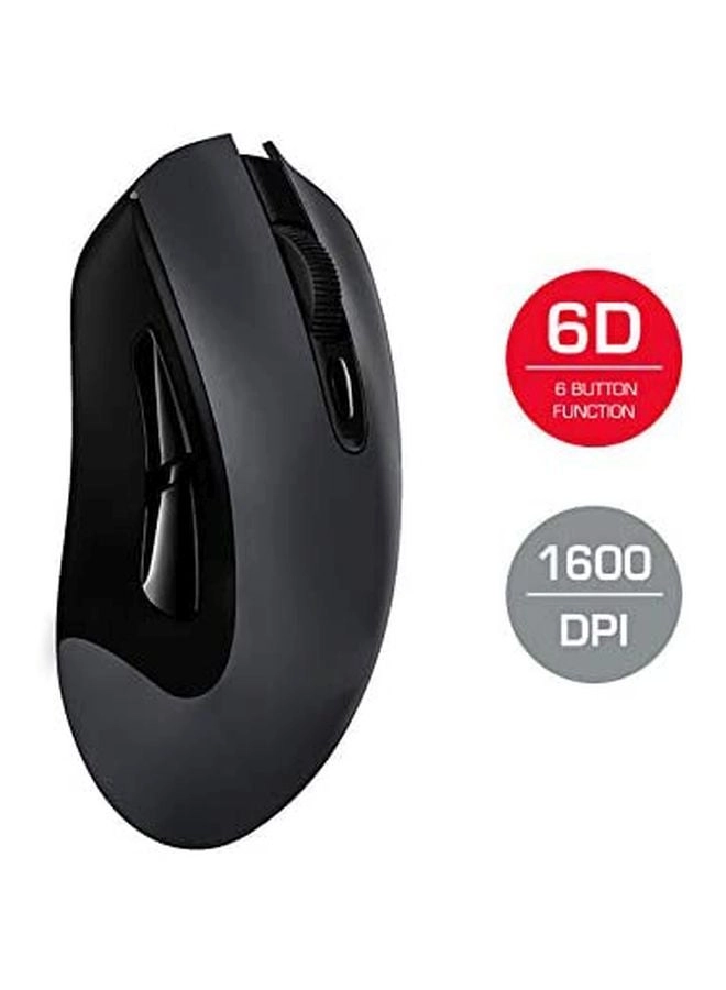 Rechargeable 2.4G Optical Mouse - Wireless