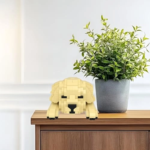 DIY Micro Dog Building Blocks - Golden Retriever 2 780 pcs