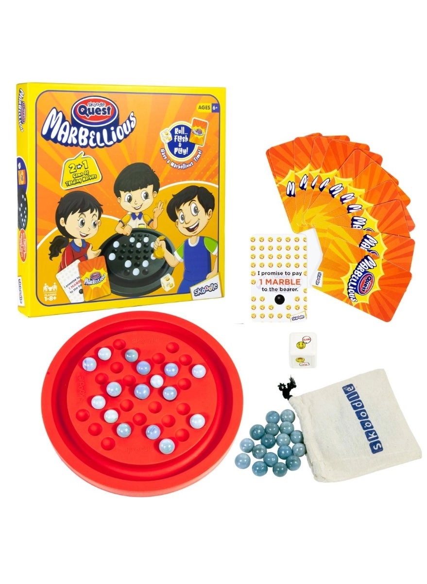 SKOODLE 2-in-1 Trading Marbles