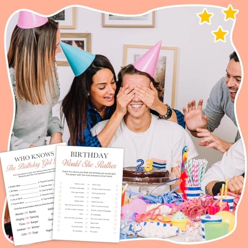 Would She Rather + Who Knows The Birthday Girl Best