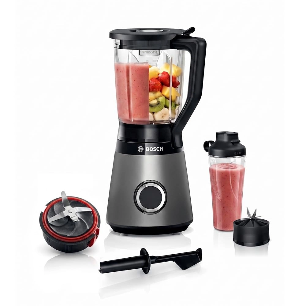 Bosch VitaPower Series4 - ToGo bottle with leak protection, ThermoSafe glass jug