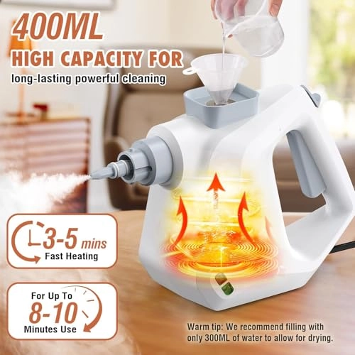 Handheld Steam Cleaner - 300 ml